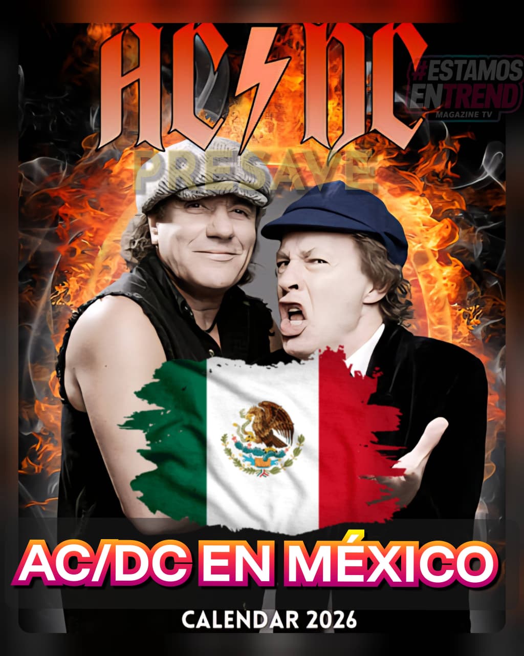 AC/DC en México 2026: Fechas en CDMX, Anuncio Oficial 3 de Noviembre ...
